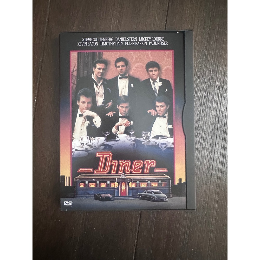 Diner DVD 1982 Movie Widescreen Kevin Bacon Mickey Rourke Barry Levinson 65077